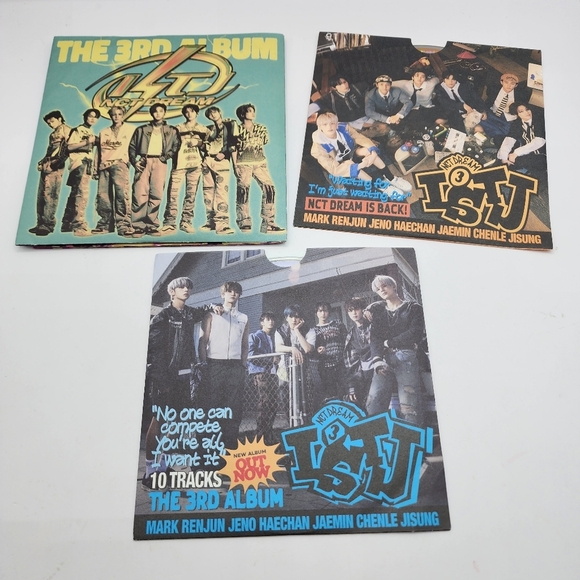 Other - NCT Dream CD Album Lot 3 Cds Korean K Pop